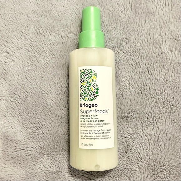 Briogeo Superfoods Avocado + Kiwi Mega Moisture 3-in-1 Leave-in Spray - Picture 3 of 8